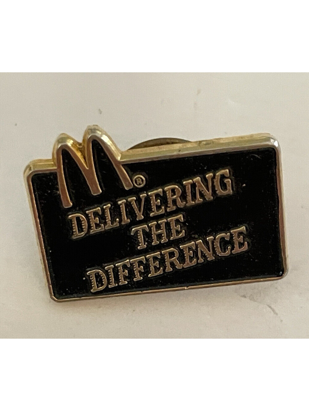 McDonalds Delivering The Difference Pin